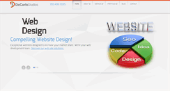 Desktop Screenshot of decarlostudios.com